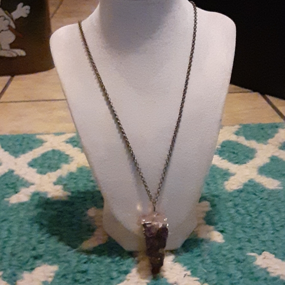 Amethyst Necklace - Picture 6 of 7